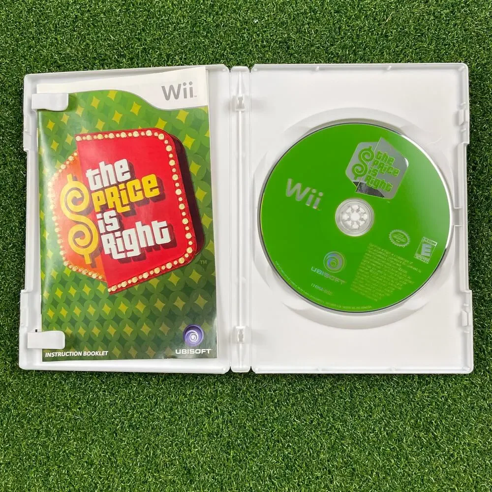 The Price is Right (Nintendo Wii, 2008) Complete with Manual